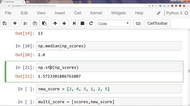 Python 3 Programming Tutorial | Numpy Basics - Manipulating and Aggregating Numpy Arrays смотреть онлайн