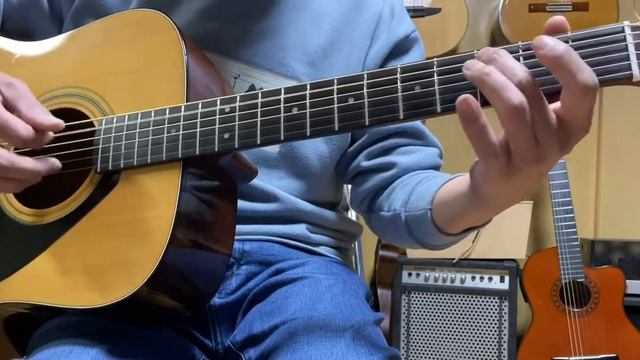 YAMAHA FX-170A finger style смотреть онлайн