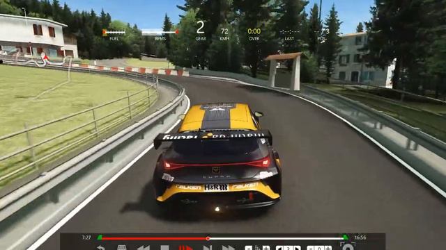 Assetto corsa; Sardegna, Trento Bondone hillclimb смотреть онлайн