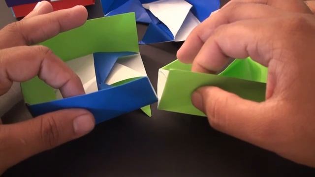 Easy Origami Square Box Base (Pinwheel - Ver. 2)! смотреть онлайн