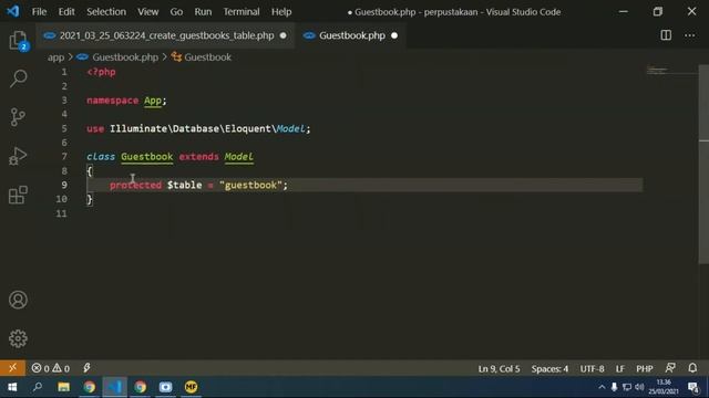 Membuat Tabel dengan Migrasi di dalam Projek Laravel смотреть онлайн