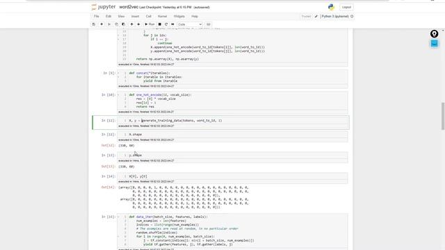 01 word2vec from scratch using tensorflow смотреть онлайн