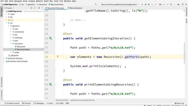 icd0019 generics ülesannete lahendamine смотреть онлайн