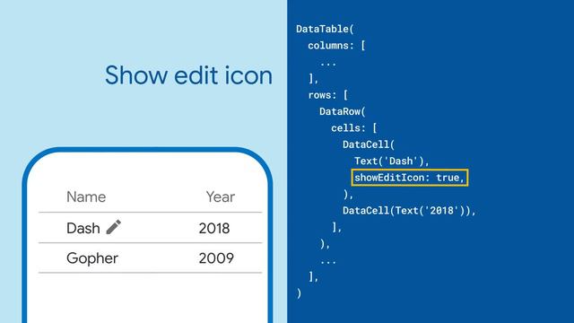 DataTable (Flutter Widget of the Week) смотреть онлайн