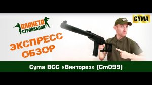 Обзор винтовки Cyma ВСС «Винторез» (cm099)