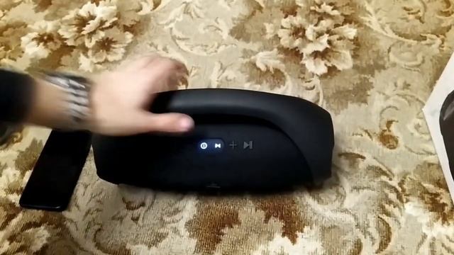Обзор копии большой JBL Boombox 34 см портативной беспроводной колонки смотреть онлайн