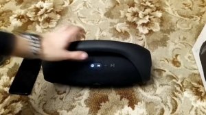 Обзор копии большой JBL Boombox 34 см портативной беспроводной колонки