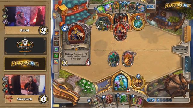 Hearthstone: Pavel vs Maverick - SeatStory Cup VIII смотреть онлайн