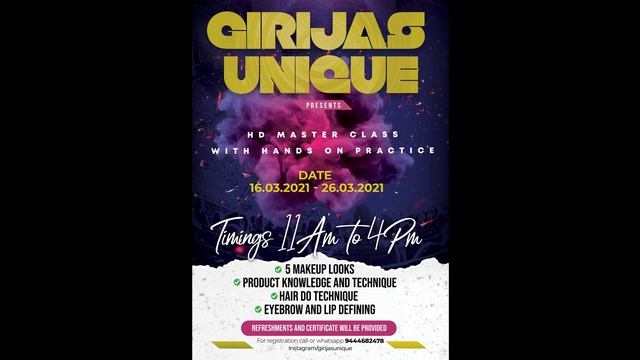 GIRIJA'S UNIQUE | ONLY FEW SLOTS ARE LEFT BOOK AS SOON AS POSSIBLE смотреть онлайн