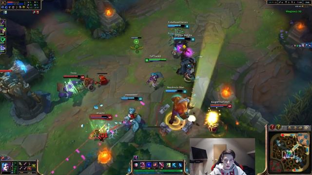 League of Legends : Level 8 Pro - Jinx ADC [Facecam] [German] [HD] смотреть онлайн