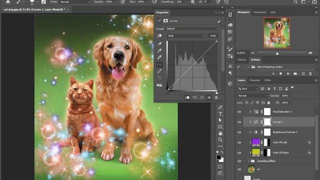 Классные экшены для фотошопа Урок фотошоп 1 смотреть онлайн