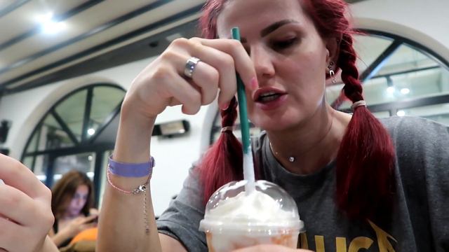 ТУРЦИЯ: гуляем по Алании! Завтрак в отеле Rosella, снятие наличных в банкомате, турецкий Starbucks смотреть онлайн
