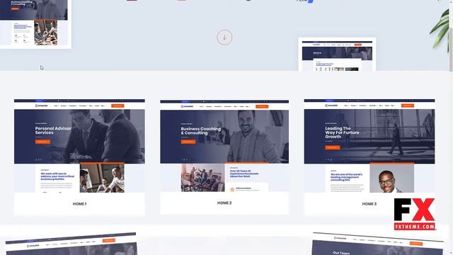 Consultek - Consulting Business WordPress Theme Page Berry смотреть онлайн