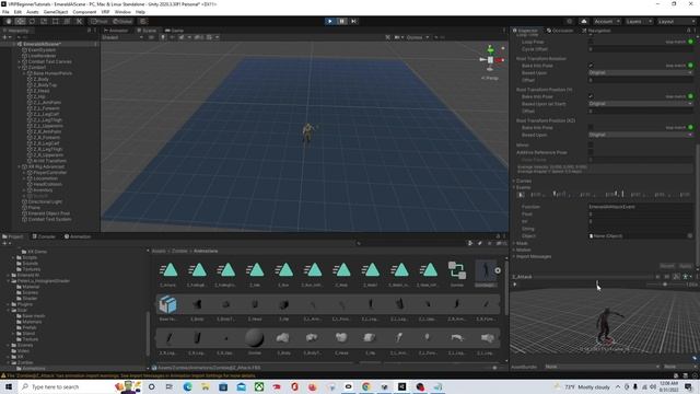Unity Game Engine Tutorial Emerald AI Integration with VR Interaction Framework смотреть онлайн