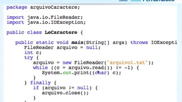 Curso de Java - Aula 19 (Arquivos) смотреть онлайн