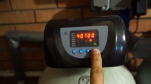 Настройка клапана RUNXIN  на умягчение