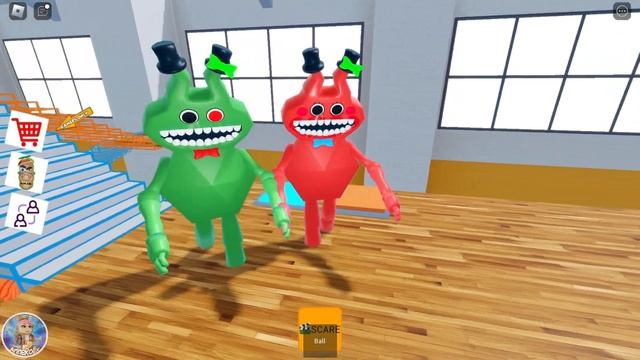 SECRET UPDATE - Playing As ZOMBIE & EVIL MISS HAPPI in Team School Escape! (TEAMWORK OBBY) | ROBLOX смотреть онлайн