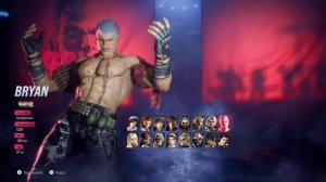 Меню Выбора Персонажа Tekken 8. НОВИНКА. Все персонажи. 16 бойцов ЗБТ в файтинге Tekken 8