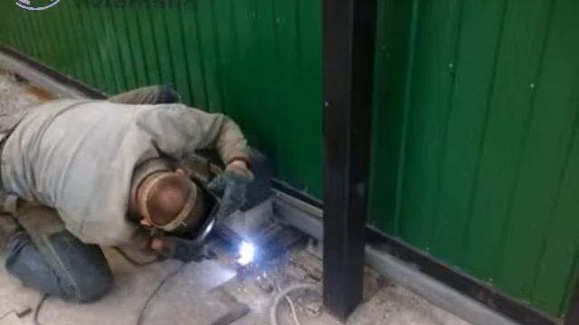 Ремонт автоматических откатных ворот. Севастополь смотреть онлайн