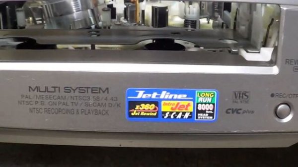 #Пишущий видеоплеер Panasonic NV-SJ5.#Видеомагнитофон Panasonic NV-SJ5.#Обзор.