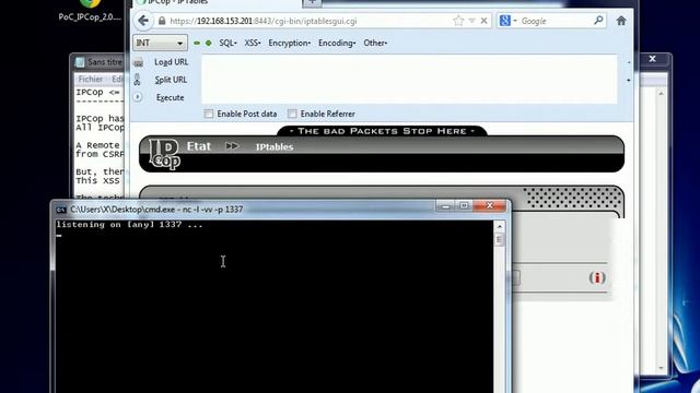IPCop 2.1.2 XSS to CSRF to RCE PoC смотреть онлайн