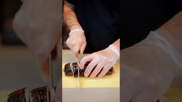 КИМПАБ с говядиной Пулькоги. 불고기 김밥.