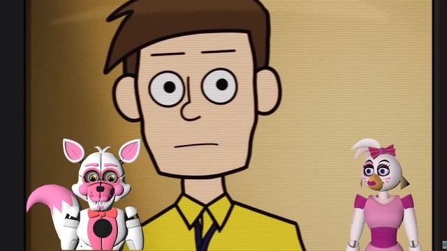 Huggy Wuggy is an ANIMATRONIC?! REACT with Glamrock Chica and Funtime Foxy смотреть онлайн