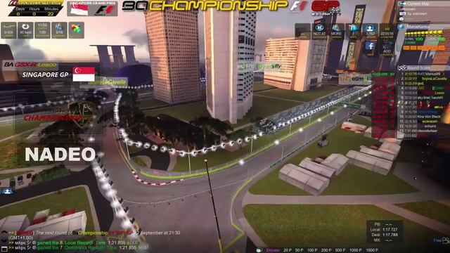 BA Championship 2015: Singapore GP - cast by fB смотреть онлайн