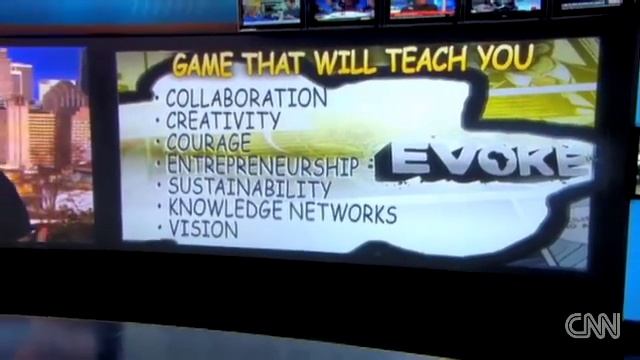 Evoke: A new online game aims to solve real world problems смотреть онлайн
