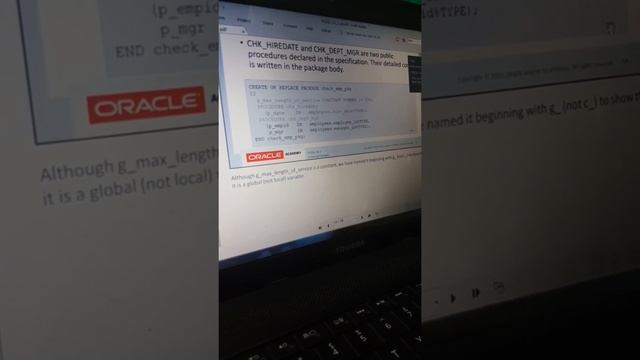 PACKAGE PL/SQL смотреть онлайн