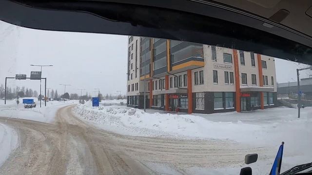 Дальнобой по Скандинавии. Suomi, Sverige, Eesti. Очень скользко.