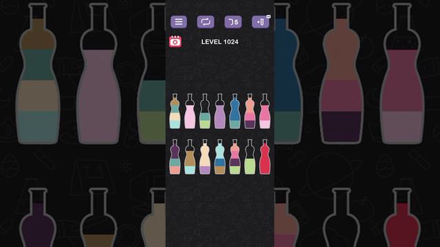 Water Sort Puzzle -sort Color Puzzle Game Level 1024