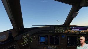 Microsoft Flight Simulator - Boeing 777 - Пытаемся взлететь и посадить