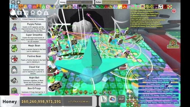 I got x13 inspire in Bee Swarm Simulator смотреть онлайн