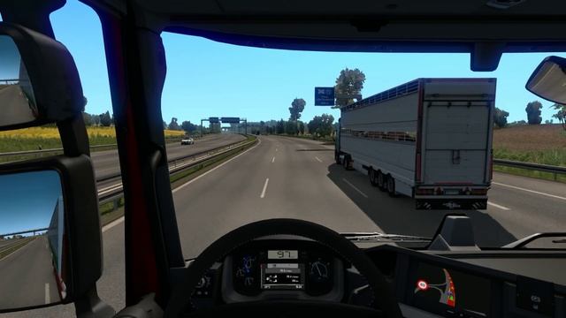 Euro Truck Simulator 2 | WITH KEYBOARD | Renault T Range truck! смотреть онлайн