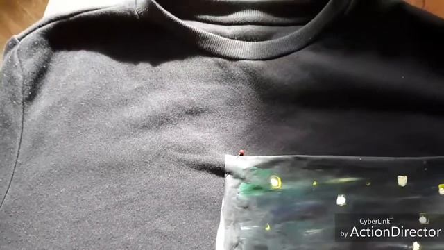 Как я пришила свою картину на свитшот смотреть онлайн