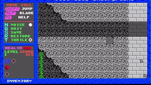 Jill of the Jungle - Episode 2: Jill Goes Underground - Level 1-2 (1992) [MS-DOS] смотреть онлайн
