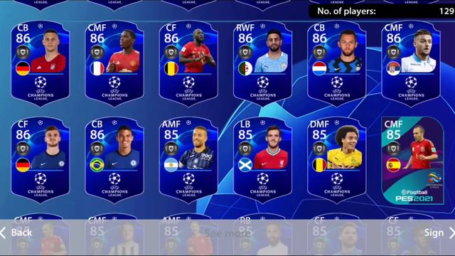 PES 2021 MOBILE CHAMPIONS LEAGUE UPDATED EDITION V5.2.0 | FULL LICENSE PATCH смотреть онлайн