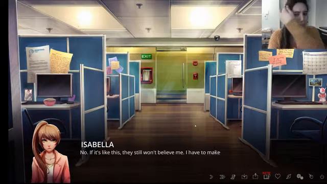 SAVING ISABELLA FROM THE GHOST - The Letter, Horror Visual Novel смотреть онлайн
