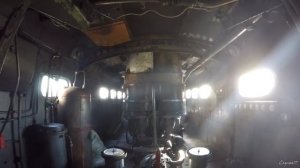 ТЭ3-5524 / работа дизеля 2Д100. Щербинка 2019