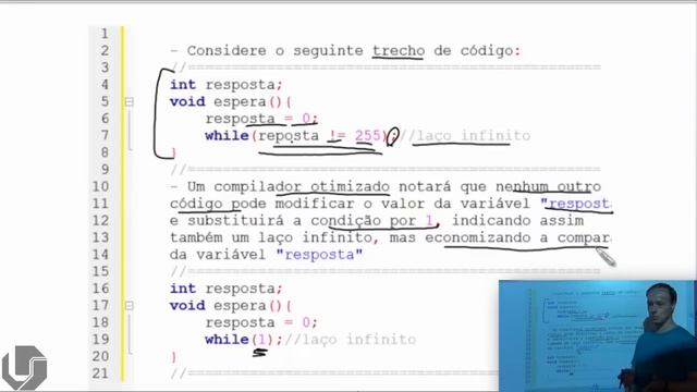 [C] Aula 93 - Modificador volatile смотреть онлайн