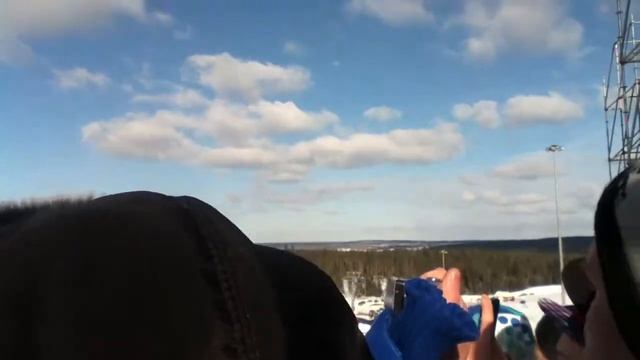 Трюк на снегоходе на New Star 2013 смотреть онлайн