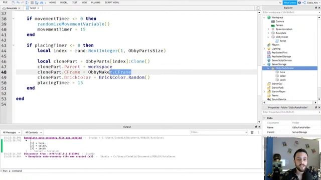 Free Live Workshop: Roblox Obby Generator! смотреть онлайн