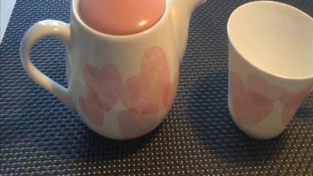 Маникюр ? Мои любимые чашки. Зелёный чай. Вкусняшки ?