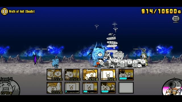 Battle Cats The Great Diablo Aku Cyclone - No BellyDancer, No Ubers!! смотреть онлайн