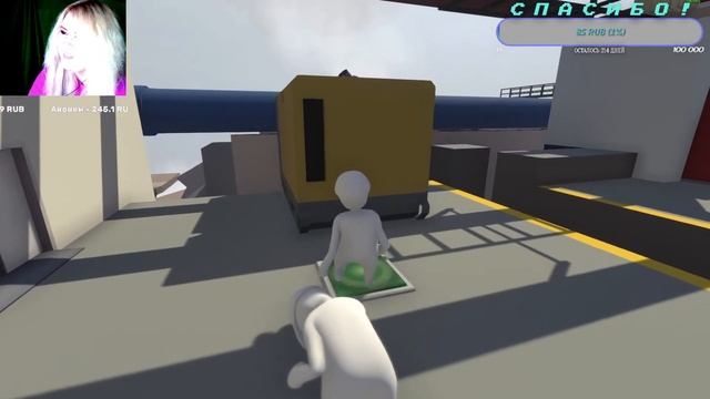 Смешной и изменчивый мир снов в Human: Fall Flat смотреть онлайн