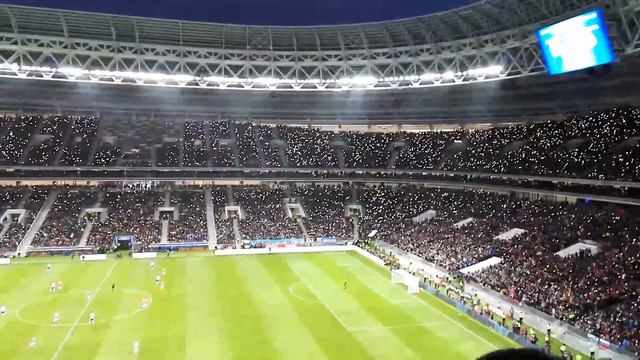 Фонарики (Россия - Аргентина, Лужники, 11.11.2017) смотреть онлайн