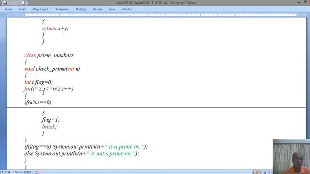 15- JAVA PROGRAMMING- JUMPING STATEMENTS (BREAK, CONTINUE, RETURN) AND PRIME NUMBERS -BY PEUSH AROR смотреть онлайн