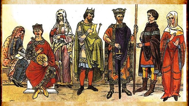 Западноевропейский костюм романского периода Часть 1 смотреть онлайн