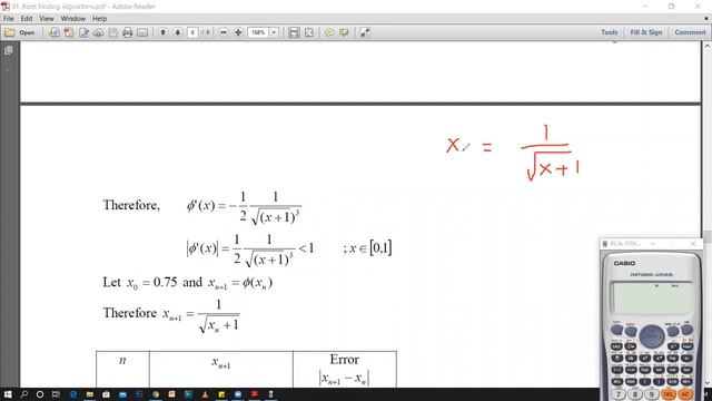 Fixed Point Iteration Method - B2032(2) смотреть онлайн